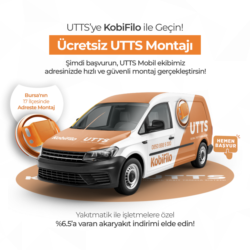 Ücretsiz Bursa UTTS Montajı